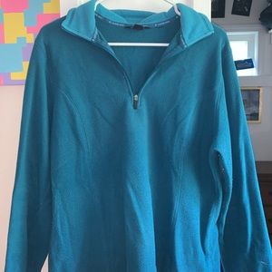 Lands End Blue Fleece